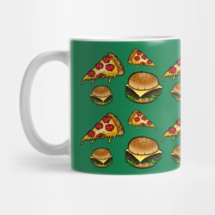 Fast Food Pattern Mug